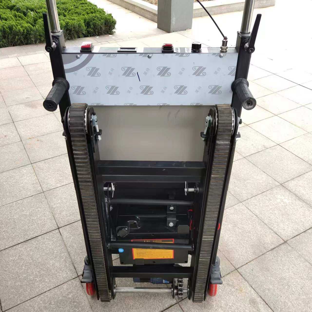拉货电动家电神器上楼梯载重家用搬运车可折叠机水餐履带式爬楼机