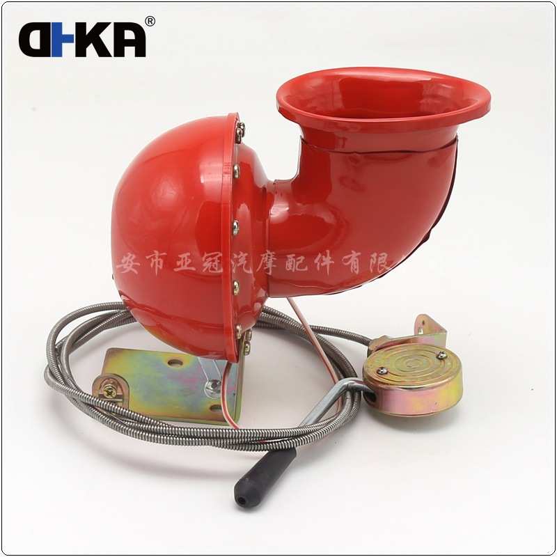 DHKA亚冠- -AS059A现货 牛叫喇叭带开关12V电喇叭改装喇叭