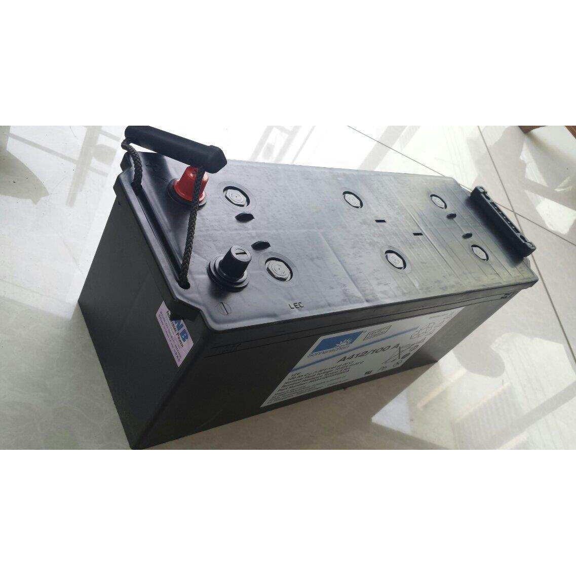 德国阳光蓄电池A412/100A胶体阳光电池12V100AH直流屏专用
