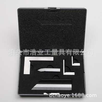 不锈钢直尺100木工不锈钢单边刀口直角尺25x20mm和40x28划线爪