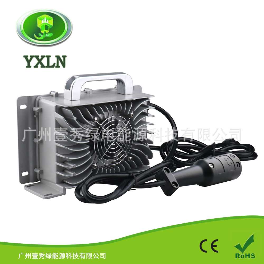 1200W系列 12V/24V/36V/48V/60V/72V全铝外壳铅酸锂电防水充电器