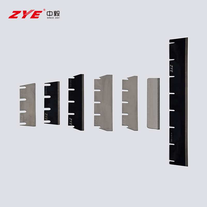 中毅ZYE三辊机刮刀配件适配多种型号三辊研磨机不锈钢刀片