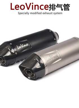 厂家直销摩托跑车MT09黄龙3/600 NINJA400 250改装leovince排气管