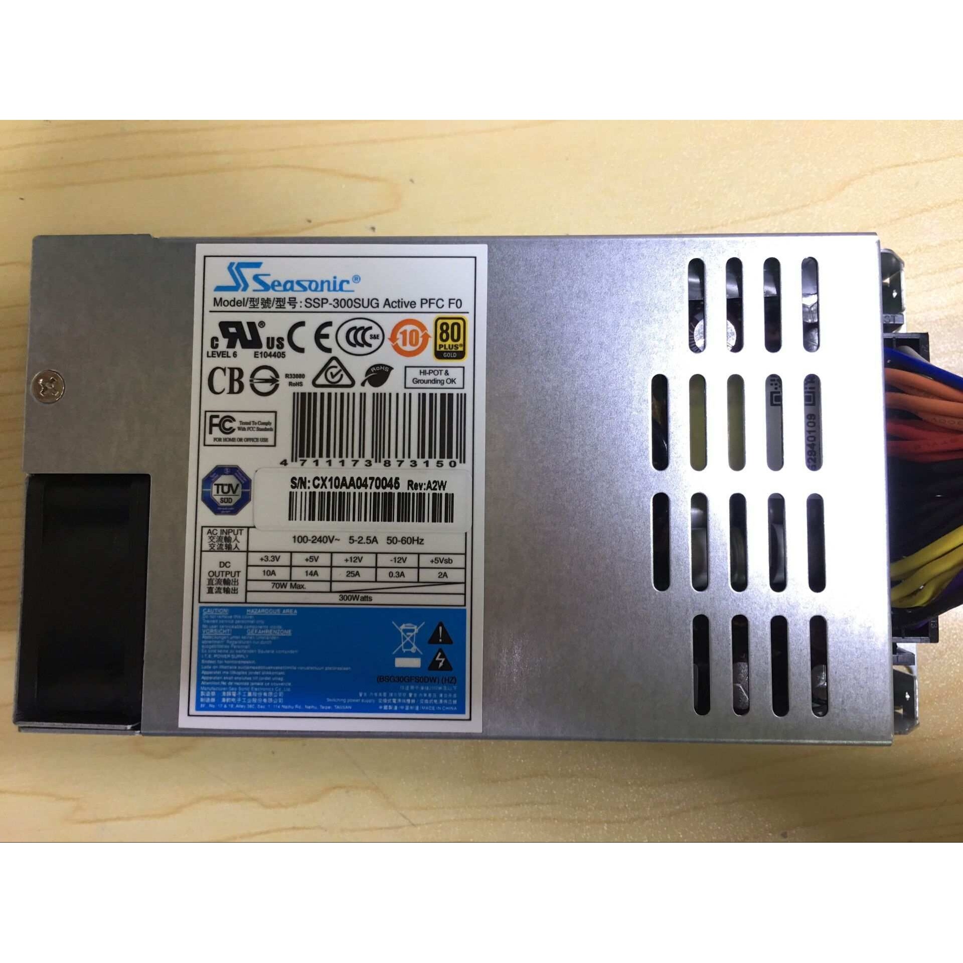 海韵电源SSP-300SUG 小1U 300W工业电源 服务器电源 静音风扇