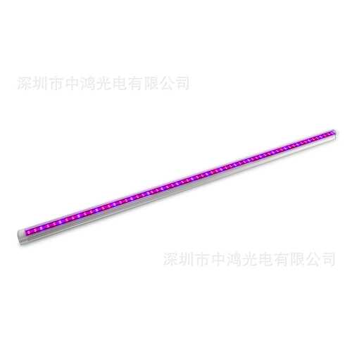 T8一体化植物灯管双排192珠红蓝2：1光谱1.2米24W LED GROW LIGHT