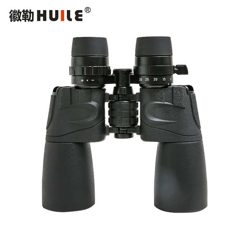徽勒乐玩HP10-30x50双筒望远镜充氮防水FMC镀膜可变倍高清观测镜