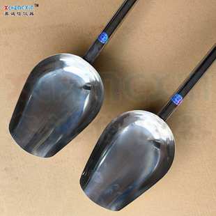 长柄制样勺 取样铲子 固体取样器 150mm实验室不锈钢制样/取样勺