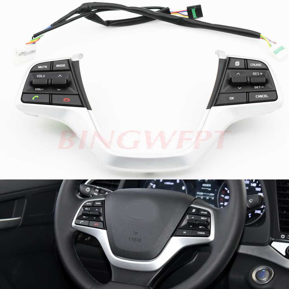 适用于现代 Elantra 领动 多功能方向盘按键开关