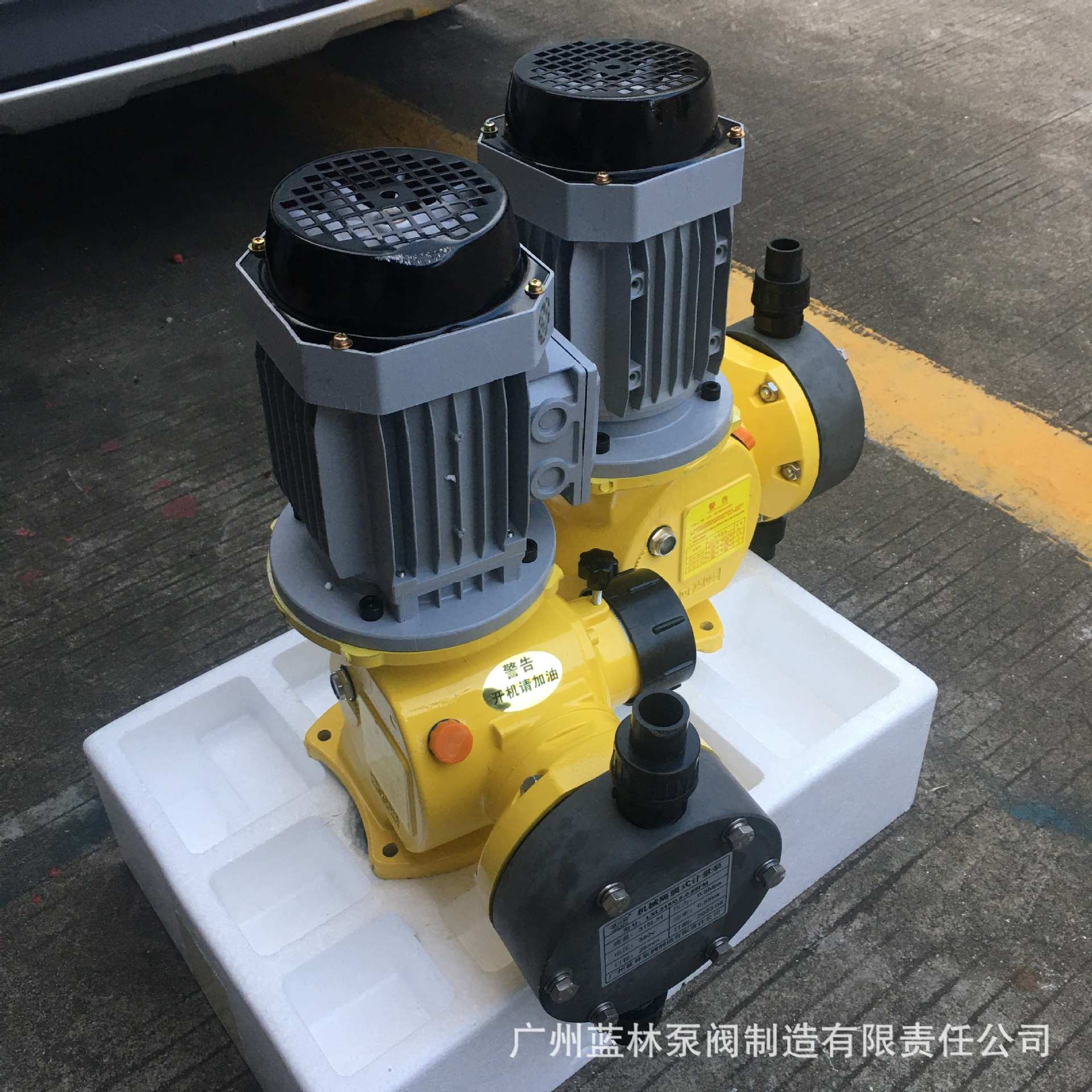 JXM170/0.7机械隔膜式计量泵 PVC塑料大流量计量泵