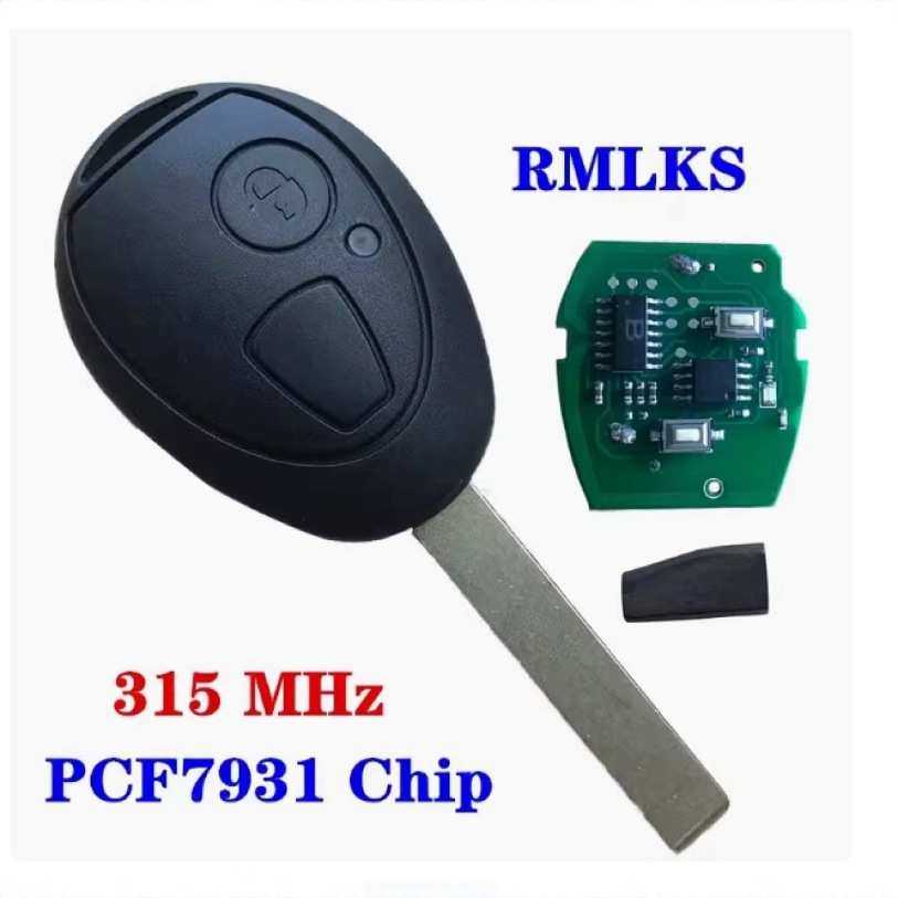 适用宝马迷你mini2汽车R53名爵MG7直板钥匙遥控器315/433Mhz芯片