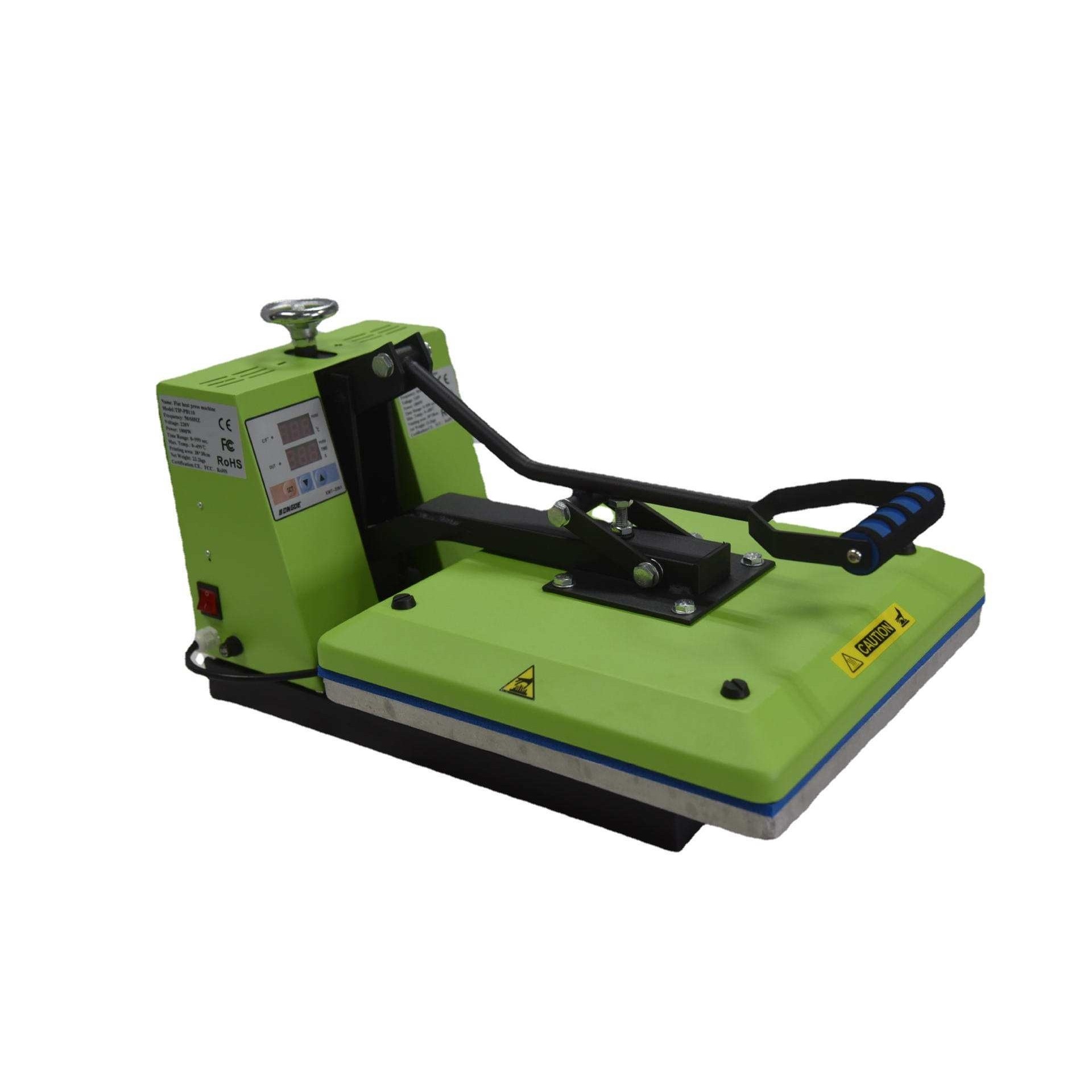 手压热转印供应高压平板烫画机转印T恤烫画机团体班服印花烫画机