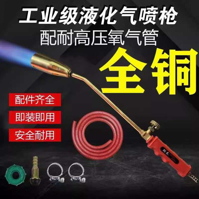 家用煤气喷火器液化气喷枪喷火枪全铜烧猪毛烧肉喷灯烧猪烧毛神器