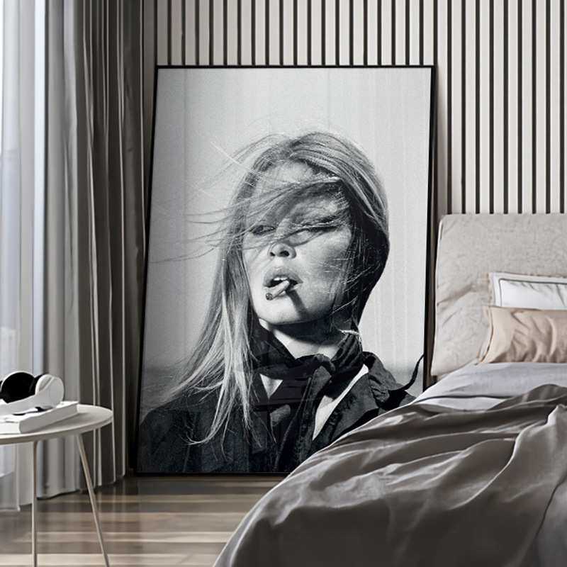 后现代人物黑白装饰画工作室艺术墙酒吧壁挂画客厅沙发背景墙壁画