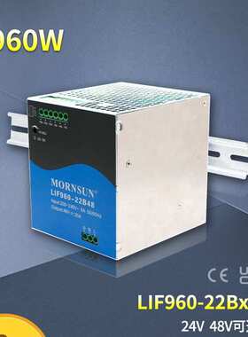 金升阳导轨式开关电源LIF960-22B24/48