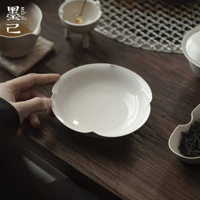 墨己 草木灰古泥陶瓷壶承功夫茶具茶道配件多用圆盘干泡盘茶点盘,模玩/动漫/周边/娃圈三坑/桌游,模型制作工具/辅料耗材,淘宝优惠券,粉丝福利购,淘宝优惠卷