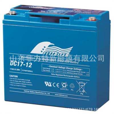 FULLRIVER蓄电池DC17-12丰江深循环蓄电池12V17AH升降机 应急电源