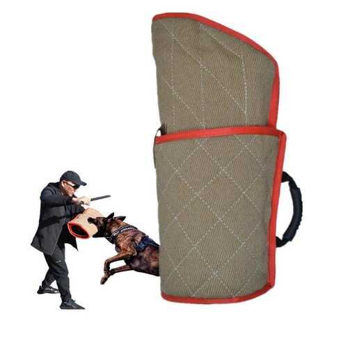 训犬红边斜纹粗黄麻扑咬袖德牧马犬护袖护具Dog training sleeve