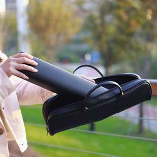 高档16孔长笛皮盒套装可手提长笛包长笛收纳盒木管乐器长笛盒