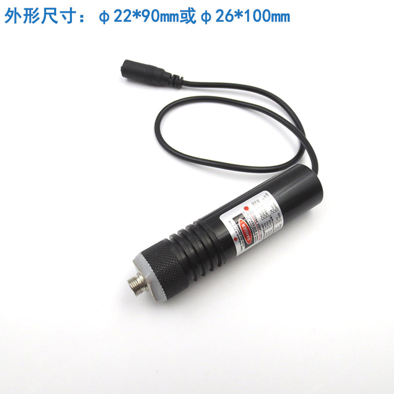 5光0nm532nm绿光多模光纤耦合激2器模组 绿色点状镭射F头灯C接口