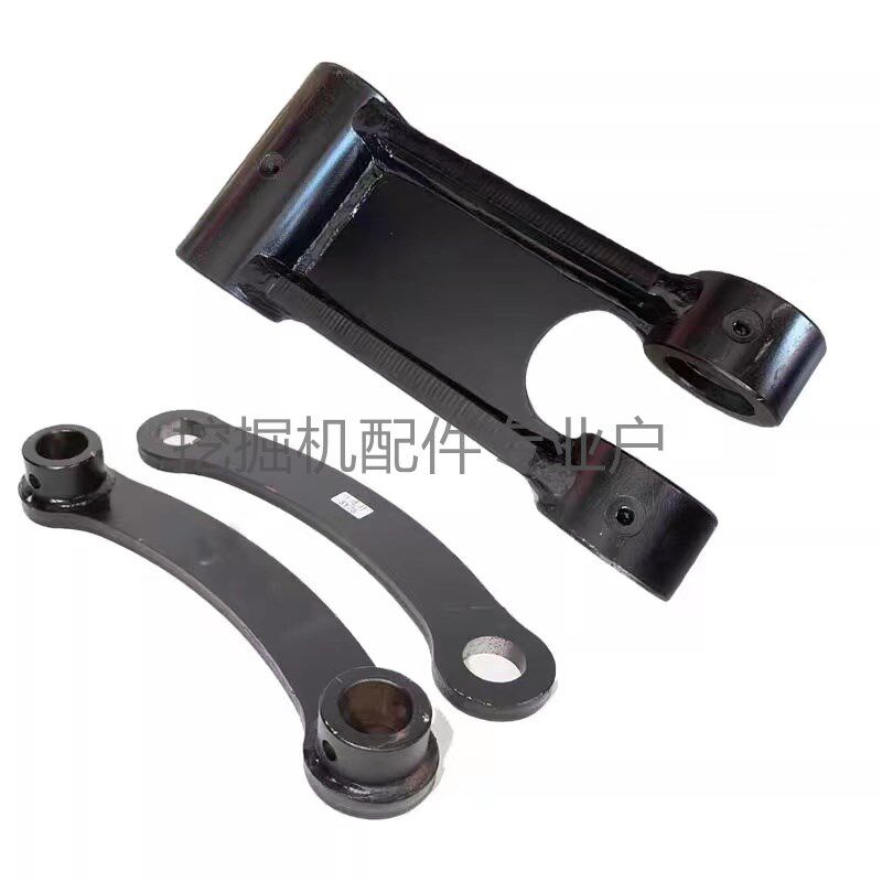 挖掘机SY55/60/65/75-8-9挖机工字架千秋架斗轴连杆 挖斗配件