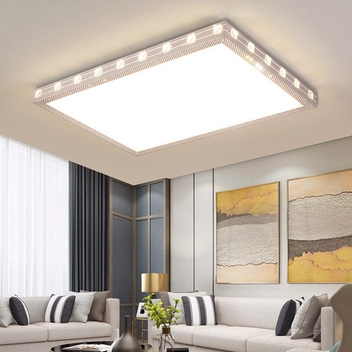 客厅灯圆形led吸顶灯80CM1米大气圆灯简约餐厅卧室书房阳台灯