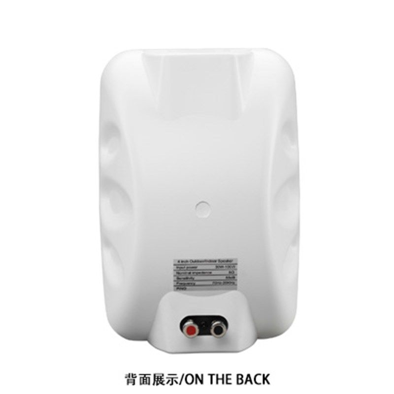 高保真室内卫生间防潮壁挂式音箱家用店铺别墅定阻挂墙音挂壁式喇