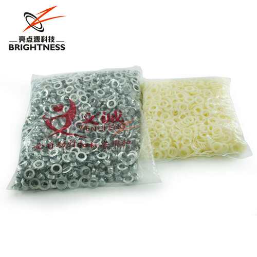 喷绘布10mm/13mm半铁半塑料打扣机匹配扣眼灯布雨篷布打扣机扣眼