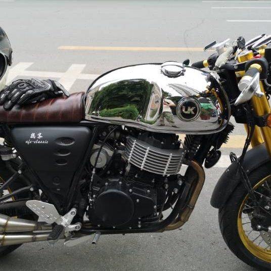 幽客UK400 发动机加大散热片风冷增加器 复古改装铝合金专用,摩托车/装备/配件,手把,淘宝优惠券,粉丝福利购,淘宝优惠卷