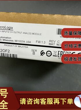 1762-IF2OF2 1766-L32BWA 罗克韦尔 AB 处理器控制器