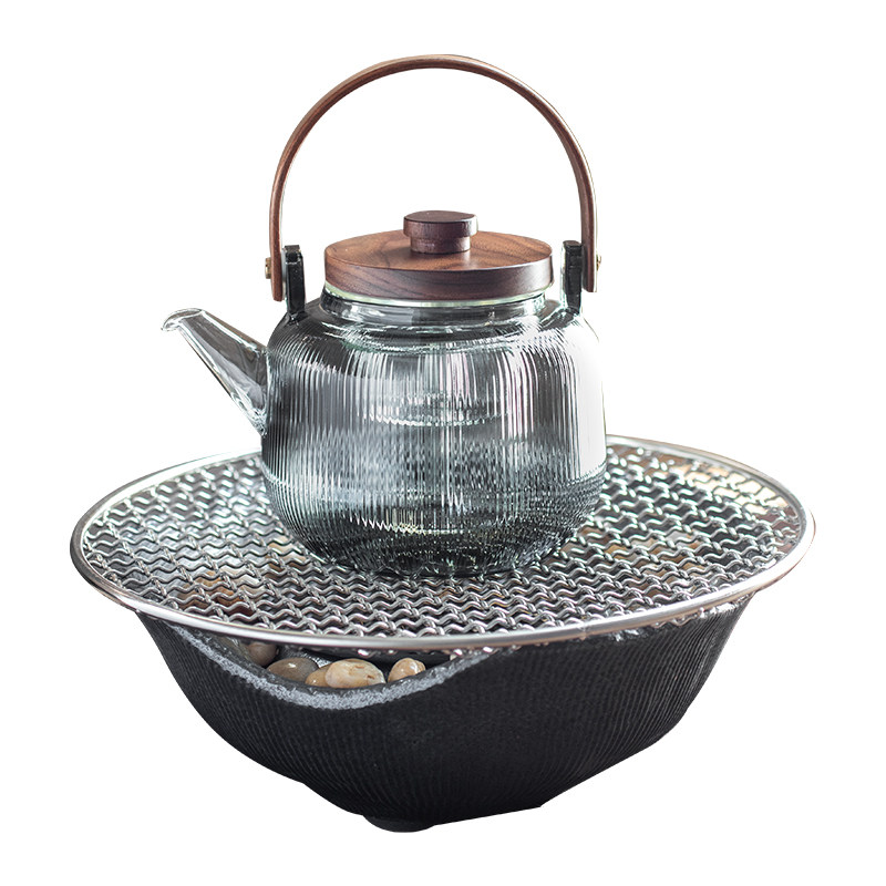 臻烤堂 围炉煮茶家用室内电陶炉套装煮茶壶煮茶器煮茶炉品茶炉子
