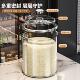 透明米桶密封防虫翻盖家用防潮储物罐五谷杂粮罐食品级塑料大米缸