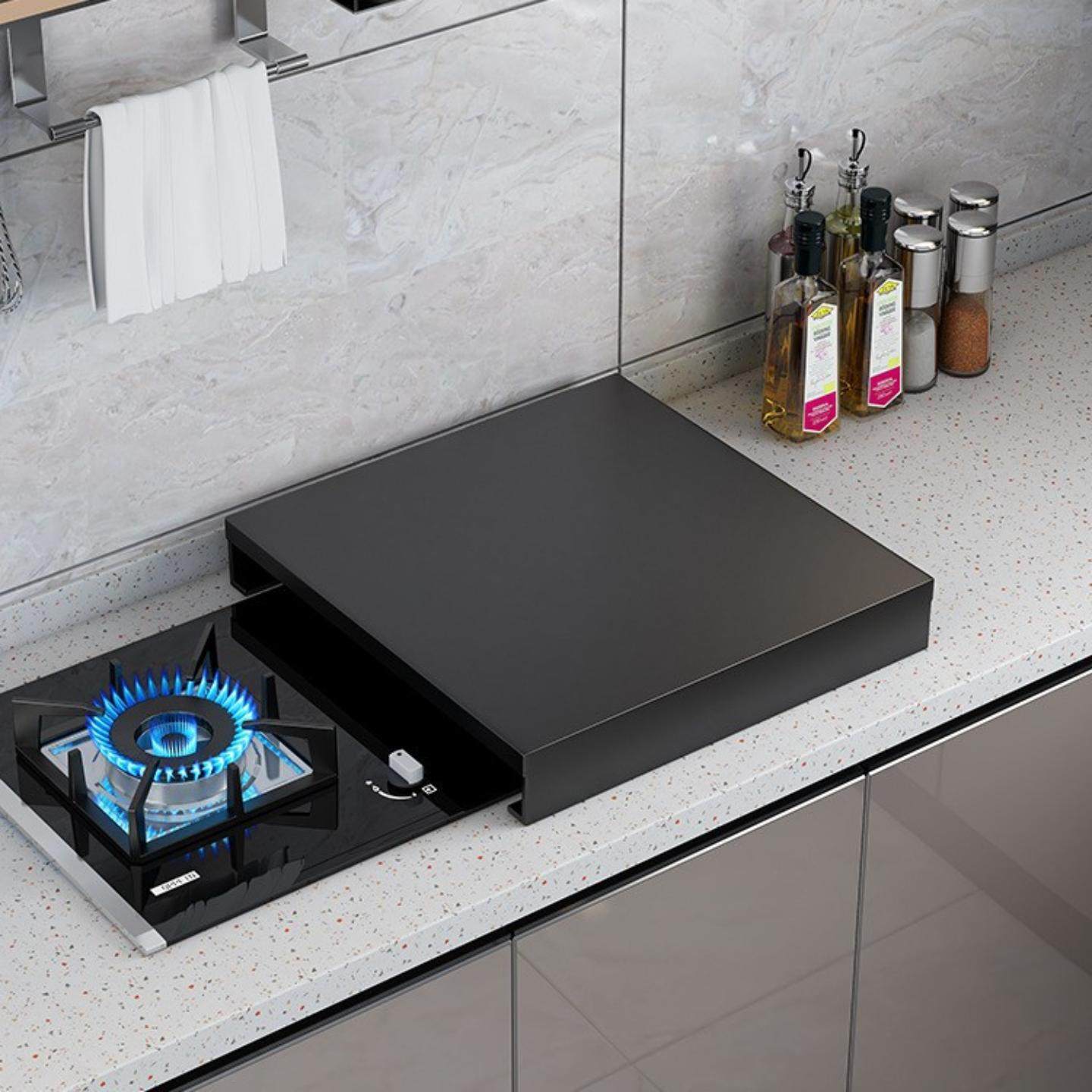 燃气灶盖板罩厨房置物架煤气灶台电磁炉支架锅架台面置物整理收纳,厨房/烹饪用具,水槽置物架,淘宝优惠券,粉丝福利购,淘宝优惠卷