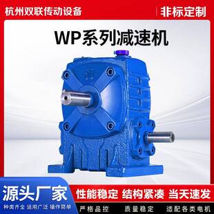 源头厂家WP系列蜗轮蜗杆减速机WPA40-250减速器蜗杆齿轮减速机