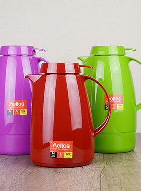 北京发货 晒单礼德国原产Helios雅典娜指压保温杯1升1.5升保温瓶