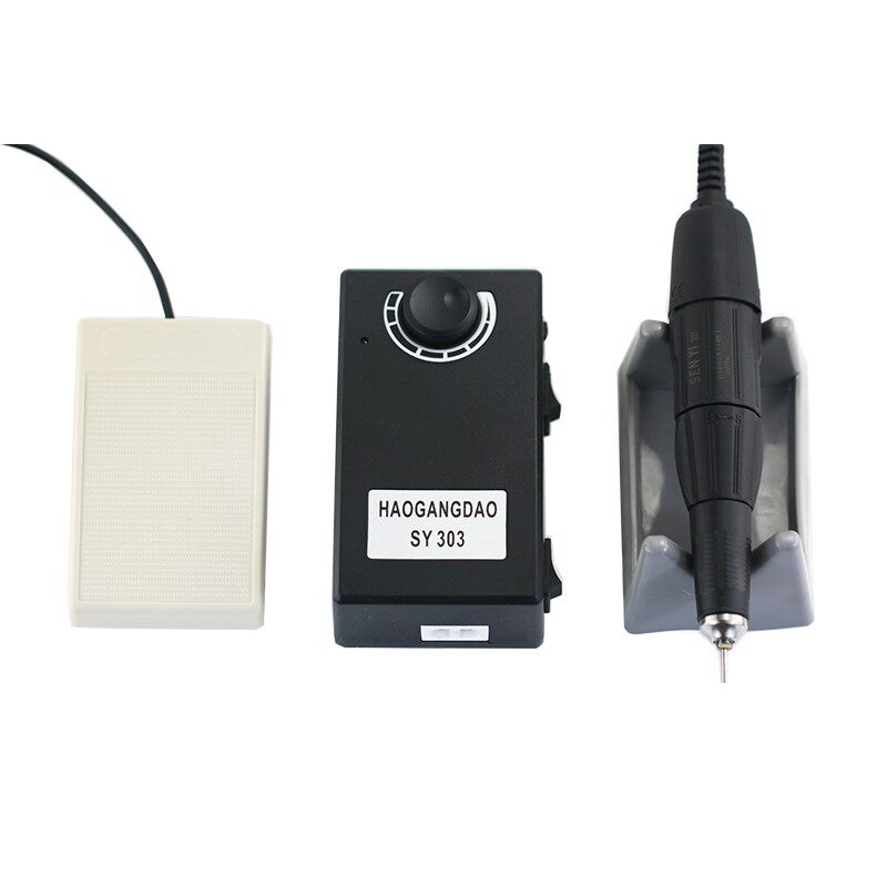 小型打磨雕刻机指甲核雕小功率碳刷打磨机102手柄蜜蜡琥珀玉雕具