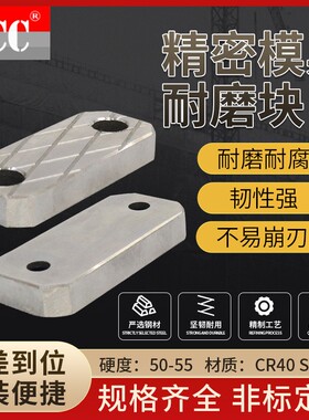 模具耐磨块/平行块/平衡块厚度10长度30 40 50 60 70 80 90 100