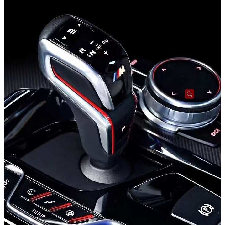 适用宝马新5系7系X3 X4 6GT X2改装M5 X3M X4M 雷霆档把M款换挡把