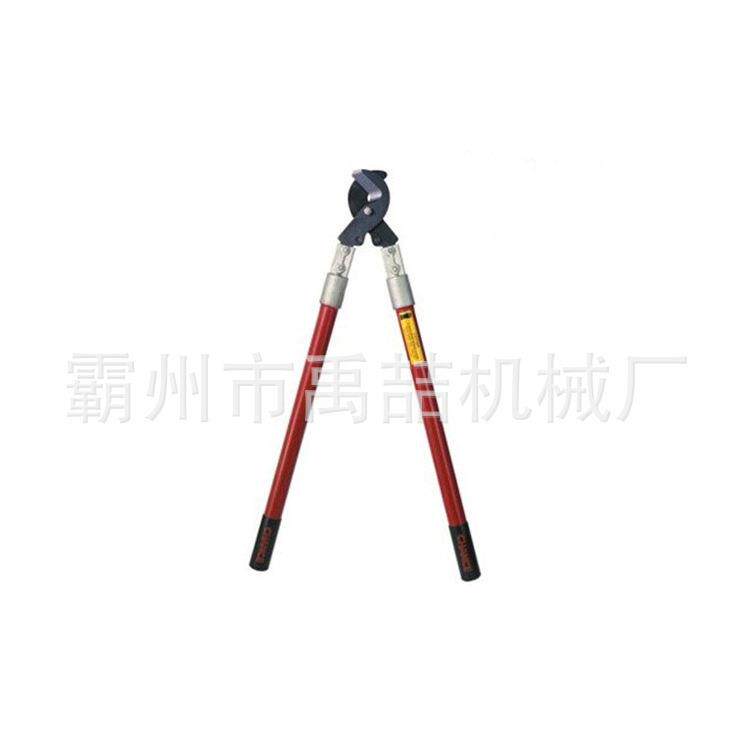 棘轮电缆切刀带电作业手动断线剪C403-1423带绝缘手柄导体切刀