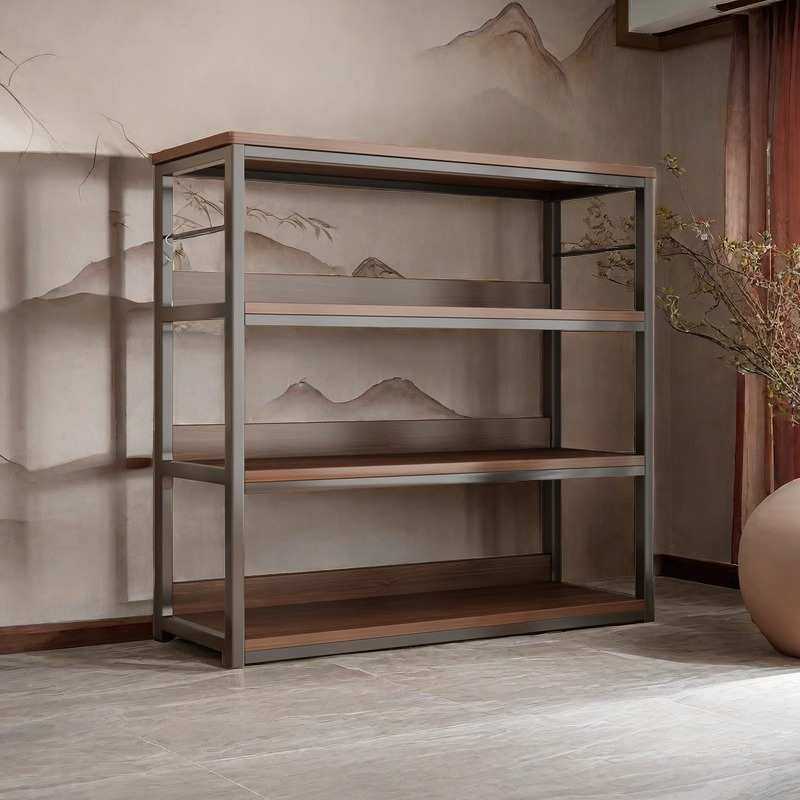 铁艺简易书架一体靠墙落地置物架家用卧室书柜储物柜收纳架展示架,3C数码配件,摄像机配件,淘宝优惠券,粉丝福利购,淘宝优惠卷