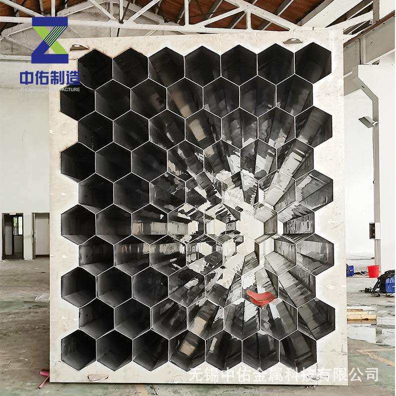 304阳极管无锡厂家加工生产电除雾360蜂窝管制作不锈钢阳极管束