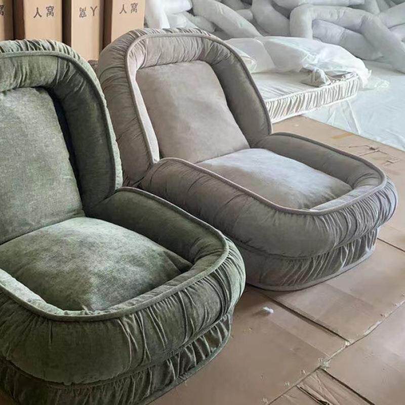 人类狗窝懒人沙发折叠床可躺可睡小户型客厅巨大单人沙发床可拆洗