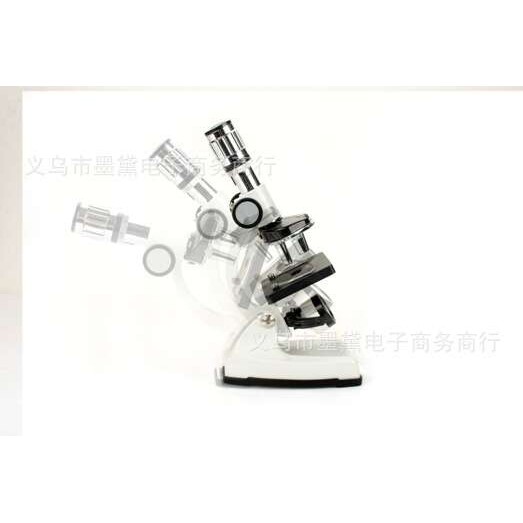 厂家直销学生金属显微镜1200x 变焦目镜 手提箱儿童显微镜