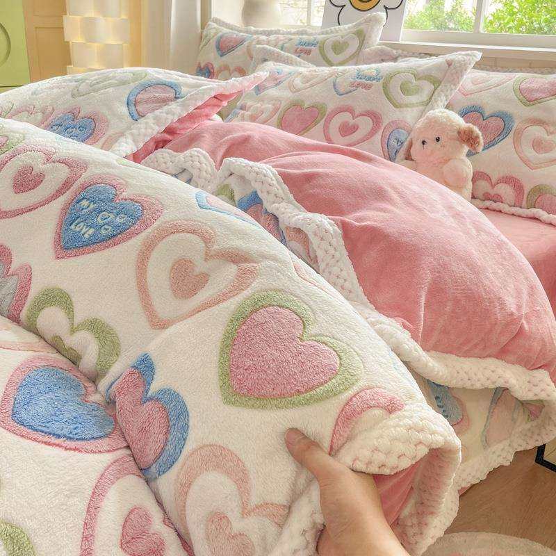 a类母婴加厚保暖亲肤雪花绒四件套珊瑚绒床单被套加绒床上三件套,玩具/童车/益智/积木/模型,毛绒/玩偶/公仔/布艺类玩具,淘宝优惠券,粉丝福利购,淘宝优惠卷