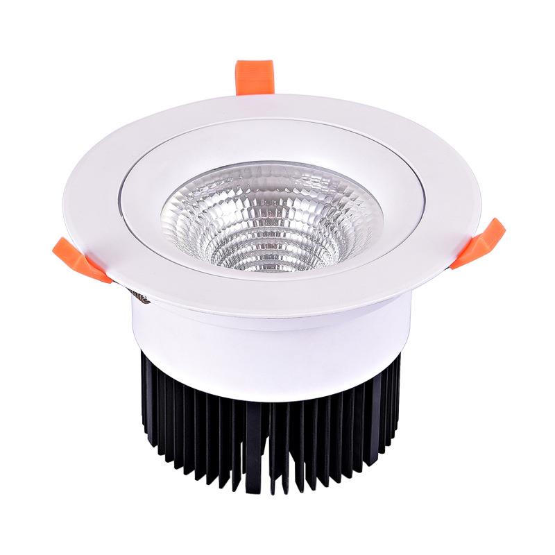LED高功率筒灯25W30W40W50W6寸7寸铝合金属外壳天花射灯外壳套件