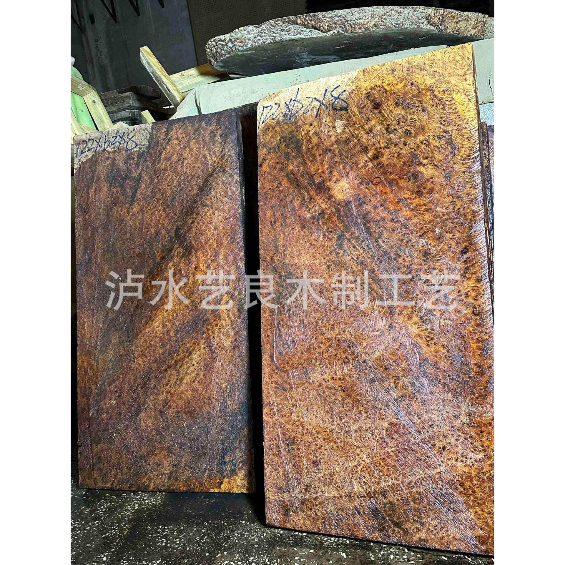 树瘤家具料 树瘤面板料 树瘤原木原料 实木瘿木料 实力工厂一手货