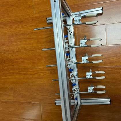 层析柱子架子60*100CM普通层析柱架子/中压层析柱架子/分析柱架图片