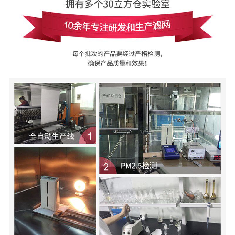 适配惠而浦空气净化器WAF-D021FK过滤网2001/2002/7001FK滤芯0601