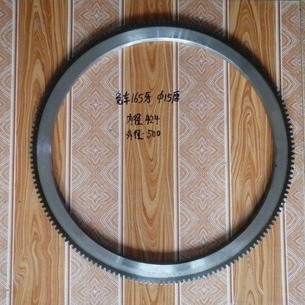 165牙免车加厚齿圈柴油机改装电启动齿圈免车加厚165齿