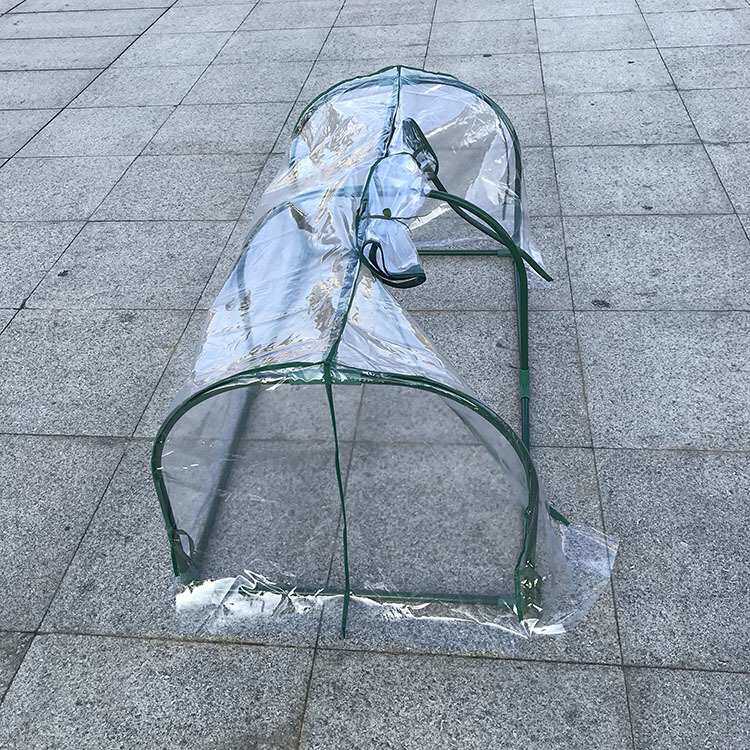 喷漆钢管花架迷你小暖房花房保温棚大棚防雨遮阳棚透明罩多肉棚