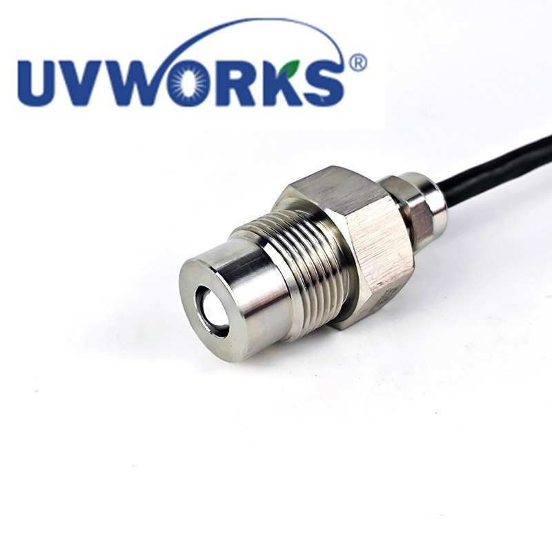 UVCG344y水处理用UV探头紫外线传感器G四分之三螺纹中低压汞灯配